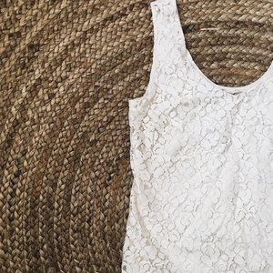 Banana Republic lace tank